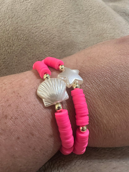 Neon Maritime Bracelet Set of 2