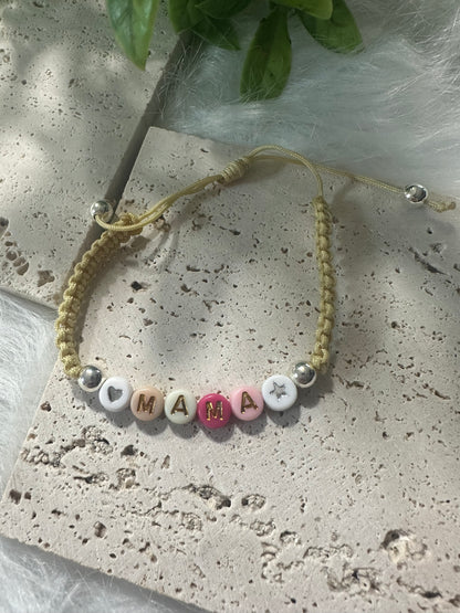 Pulseras de hilo madre