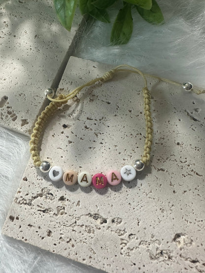 Pulseras de hilo madre