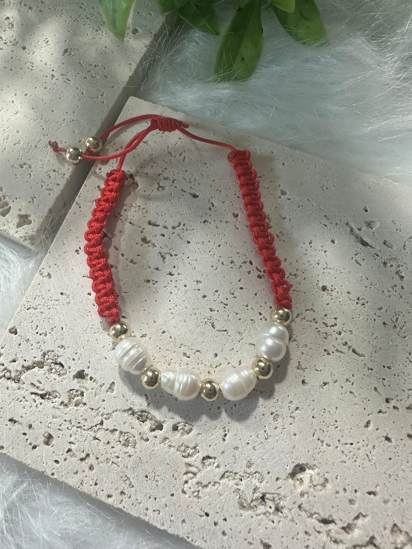 Pulsera Hilo Perla