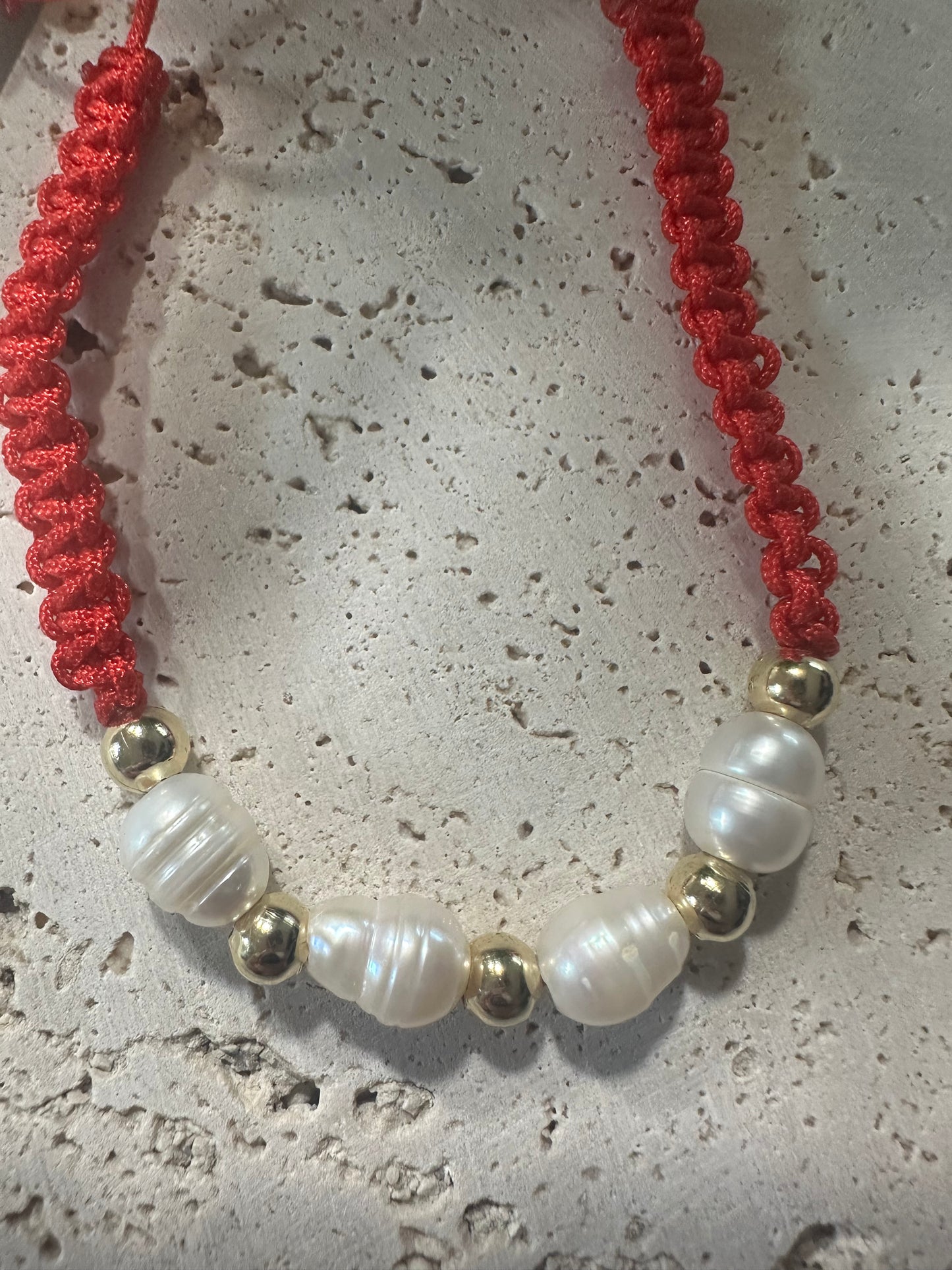 Pearl Thread Bracelet