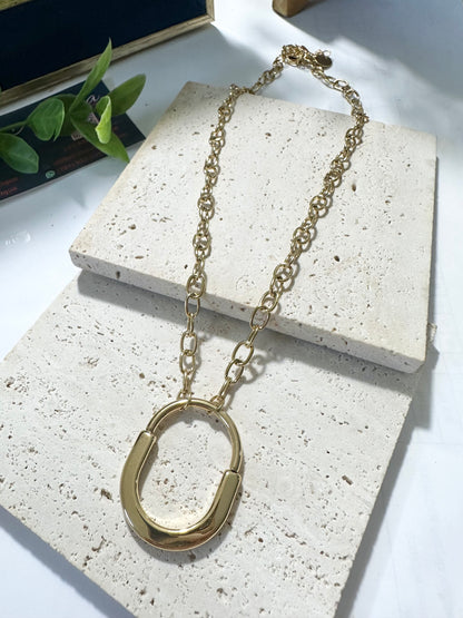 Oval Necklace